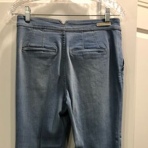 Anthropologie bootcut light wash jeans